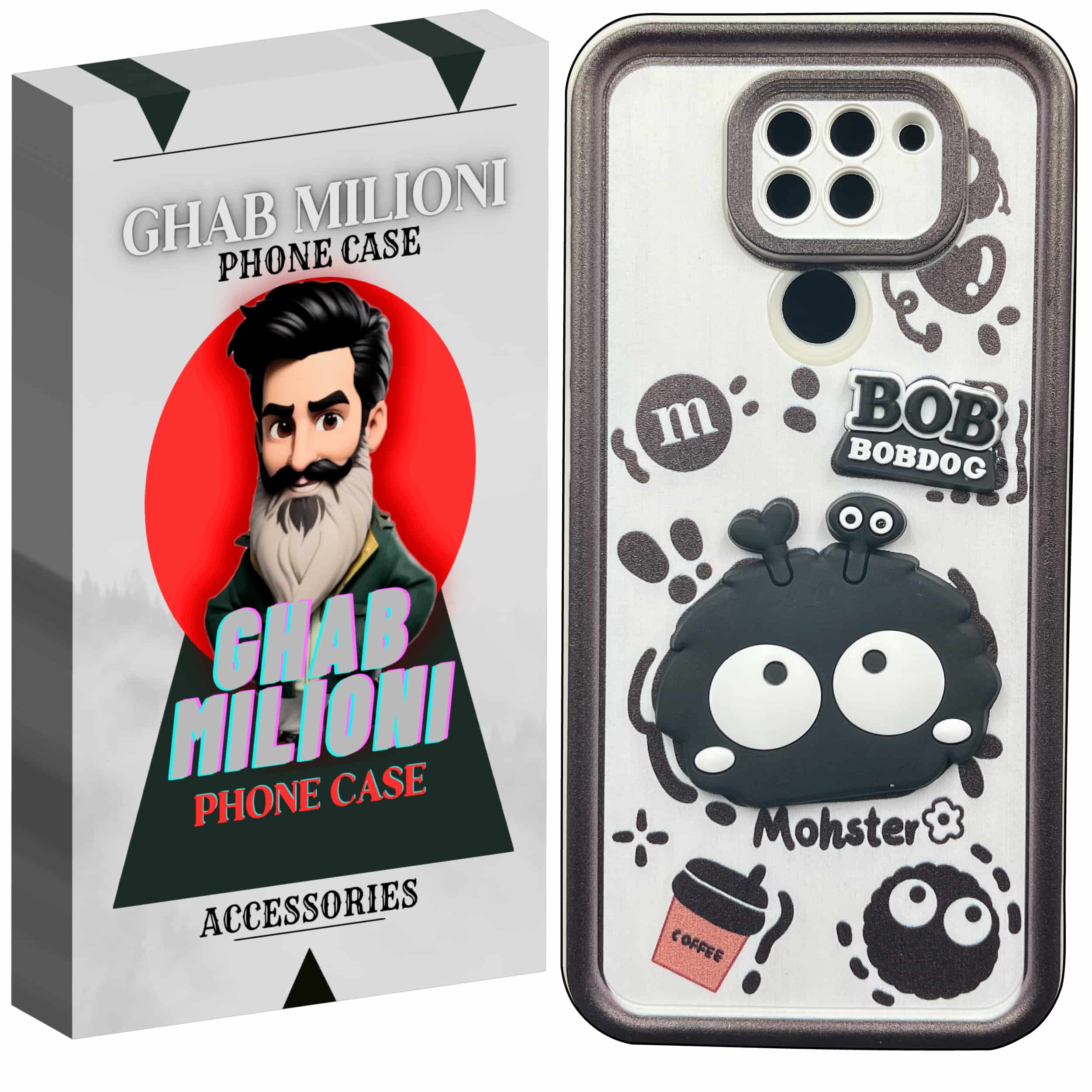 کاور قاب میلیونی مدل باب داگ شیاومی NOTE 9