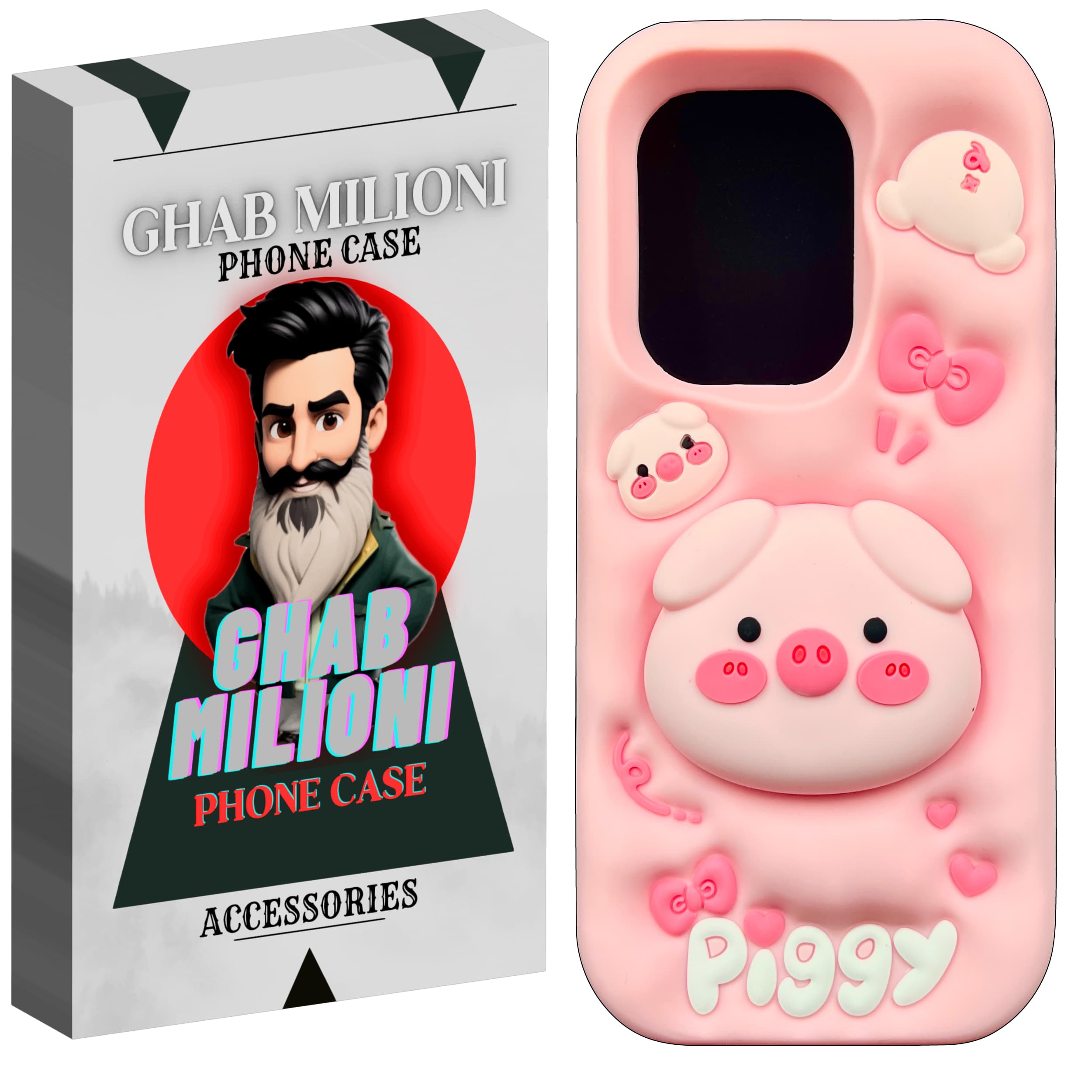 کاور قاب میلیونی مدل پیگی شیاومی NOTE 13 PRO