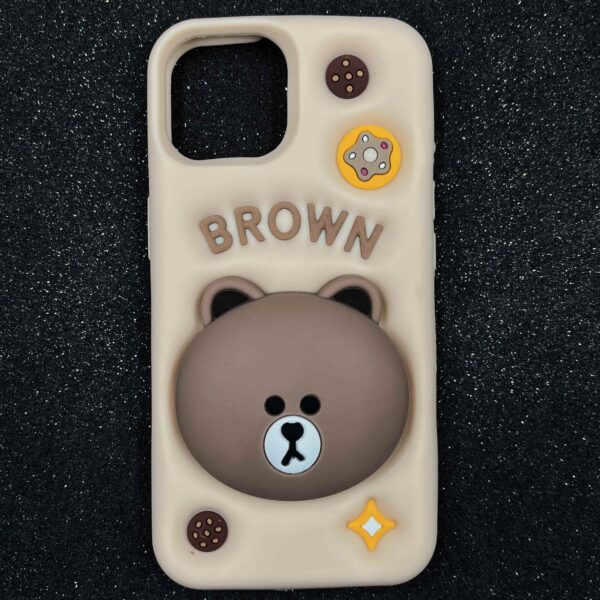 کاور قاب میلیونی مدل BROWN آیفون 13