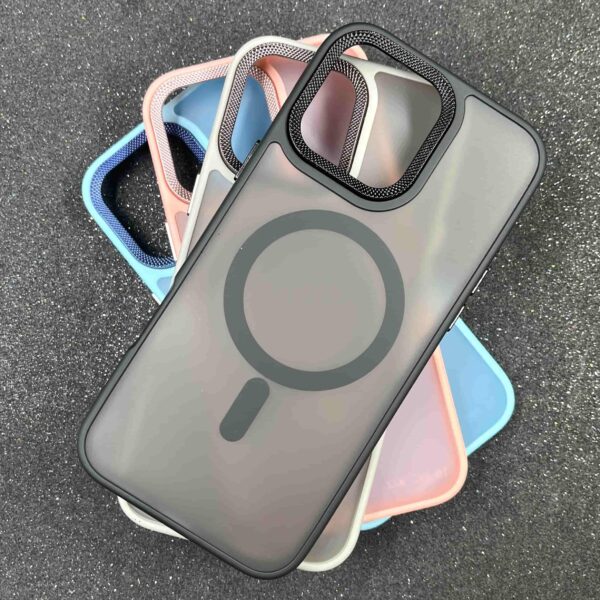 کاور قاب میلیونی مدل MAG-SAFE آیفون 16 پرو مکس