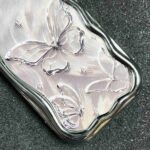 کاور قاب میلیونی مدل پروانه آیفون X \ XS