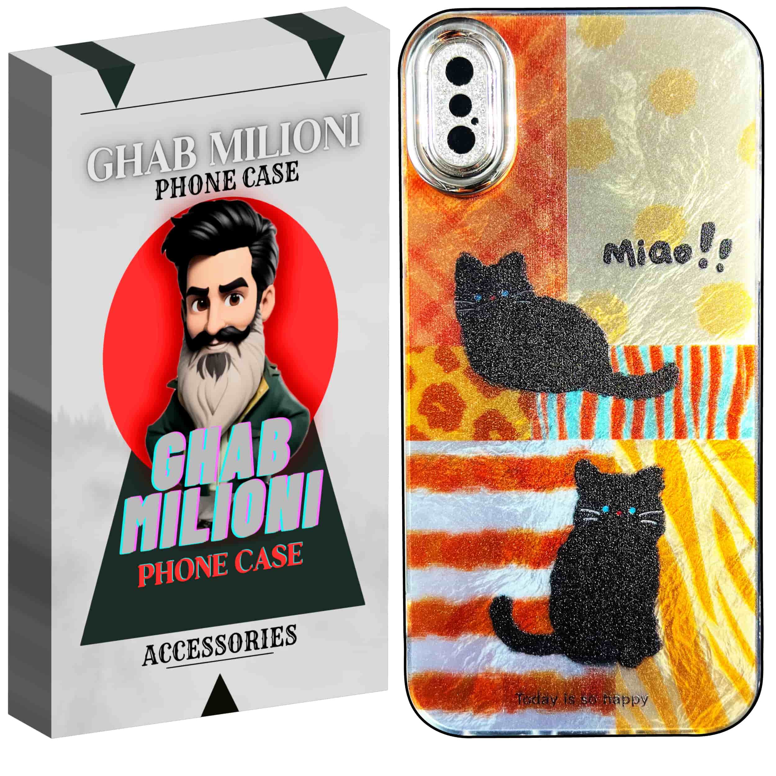 کاور قاب میلیونی مدل MIAO آیفون X\XS