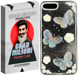 کاور قاب میلیونی مدل پروانه آیفون 7 PLUS