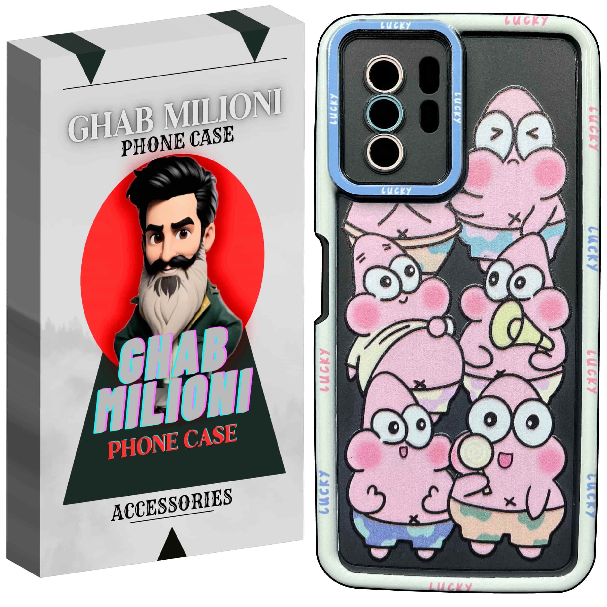 کاور قاب میلیونی مدل پاتریک شیاومی NOTE10 PRO 5G