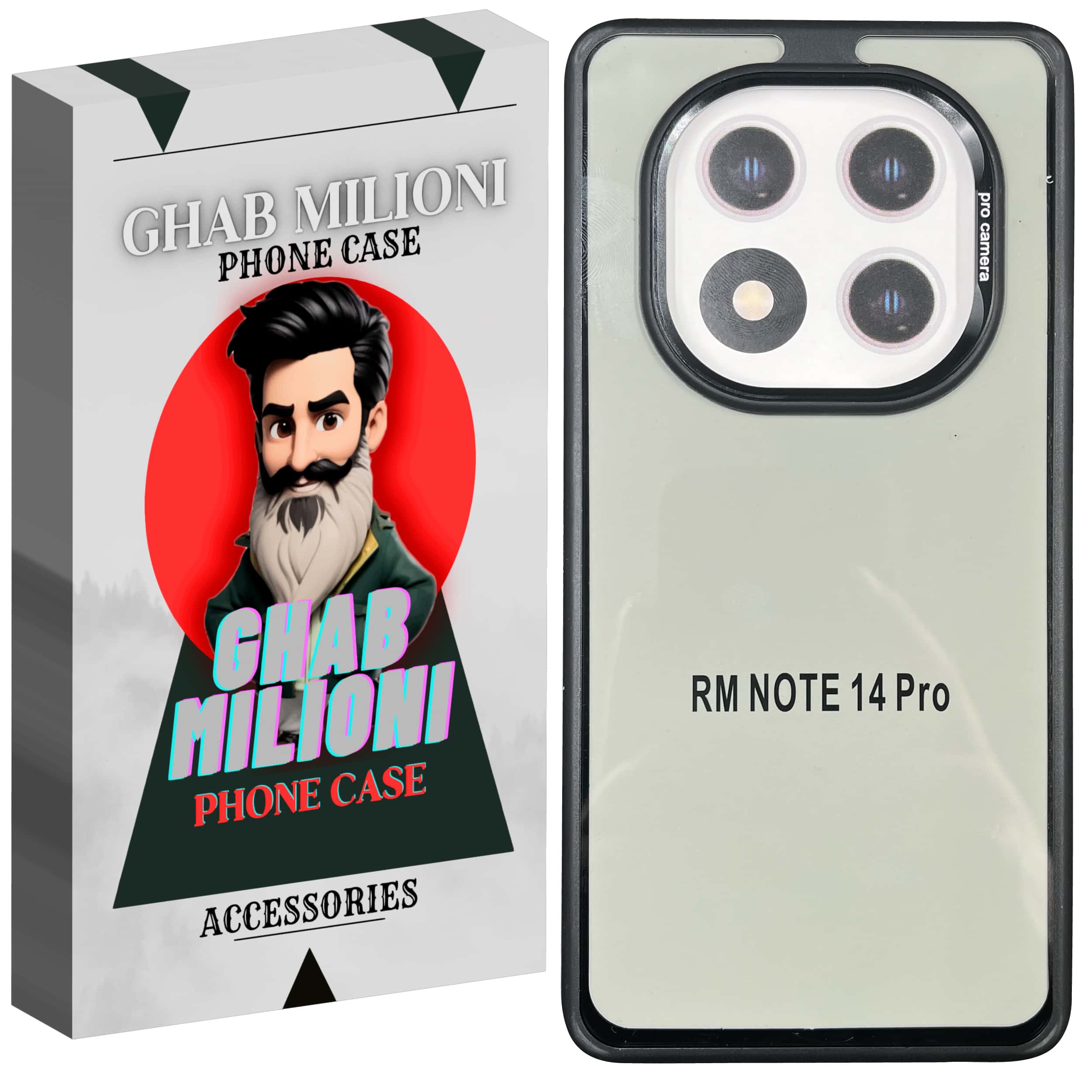 قاب PRO CAMERA گوشی شیاومی NOTE 14 PRO